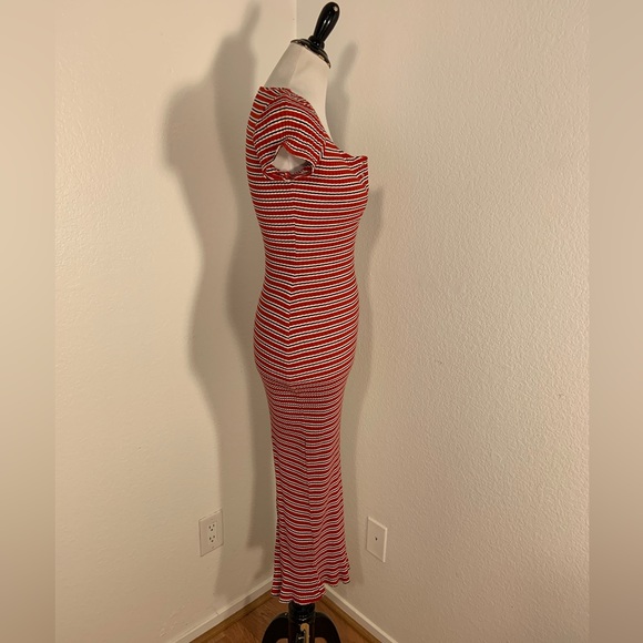 NWOT Junior’s Rampage Red, White & Blue Striped Dress - Size 7 - Picture 6 of 6